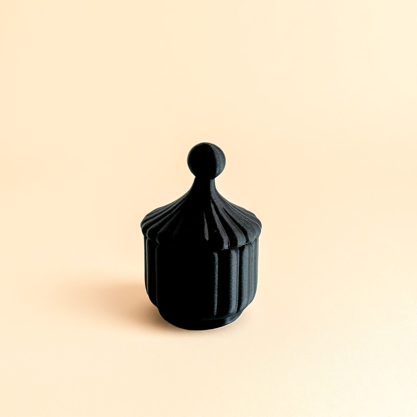 Ripple Edge Pot and Lid Set Silicone Mould (no.148)