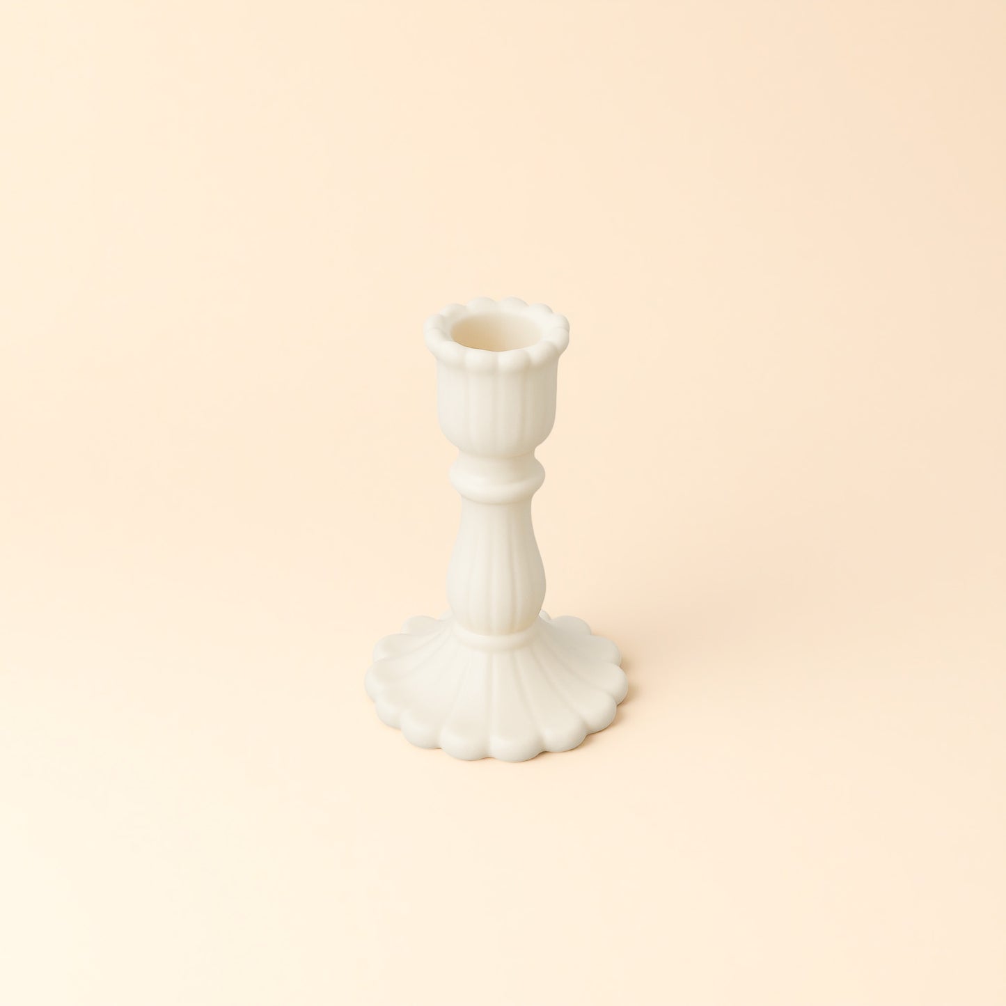 Scalloped Candle Holder Silicone Mould (no.146)