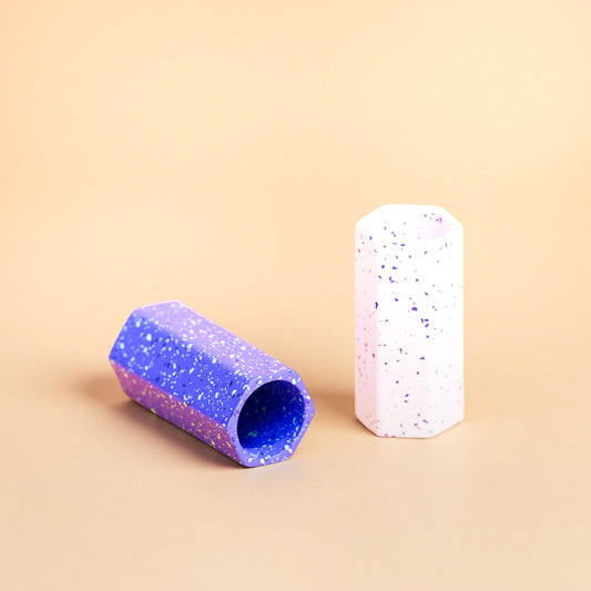Tall Hexagon Vase Silicone Mould (no.156)