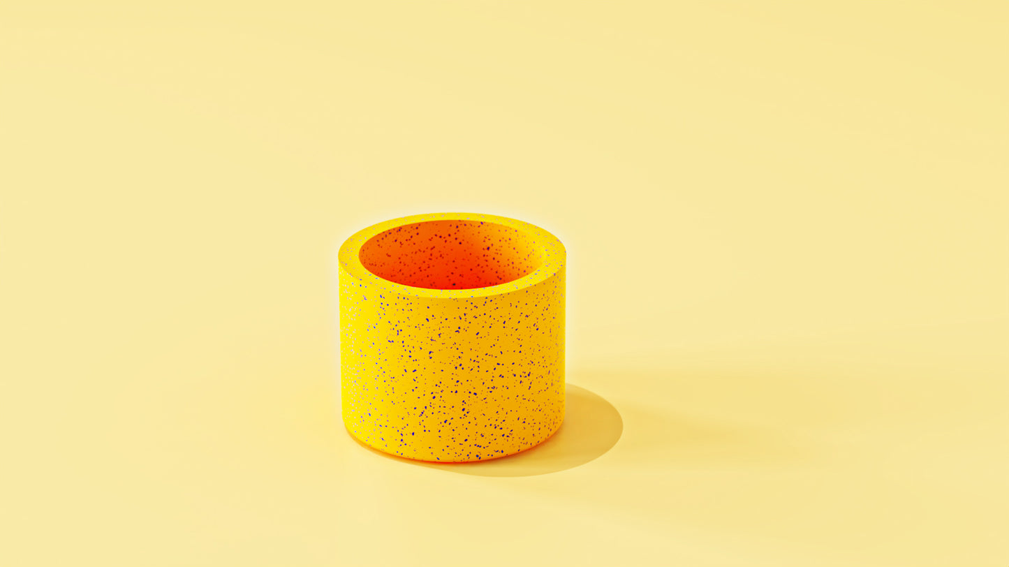 Minimal Cylinder Pot 6cm Silicone Mould (no.168)