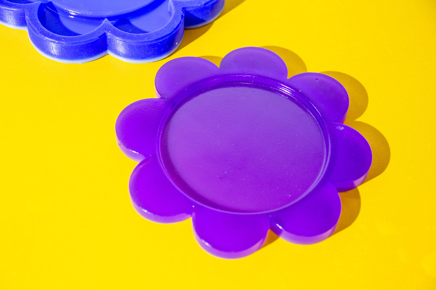 Flower Coaster Silicone Mould (no.158)