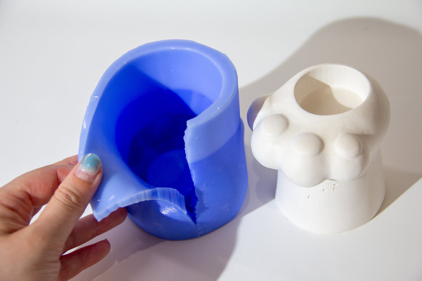 Paw Tealight Holder Silicone Mould (no.153)