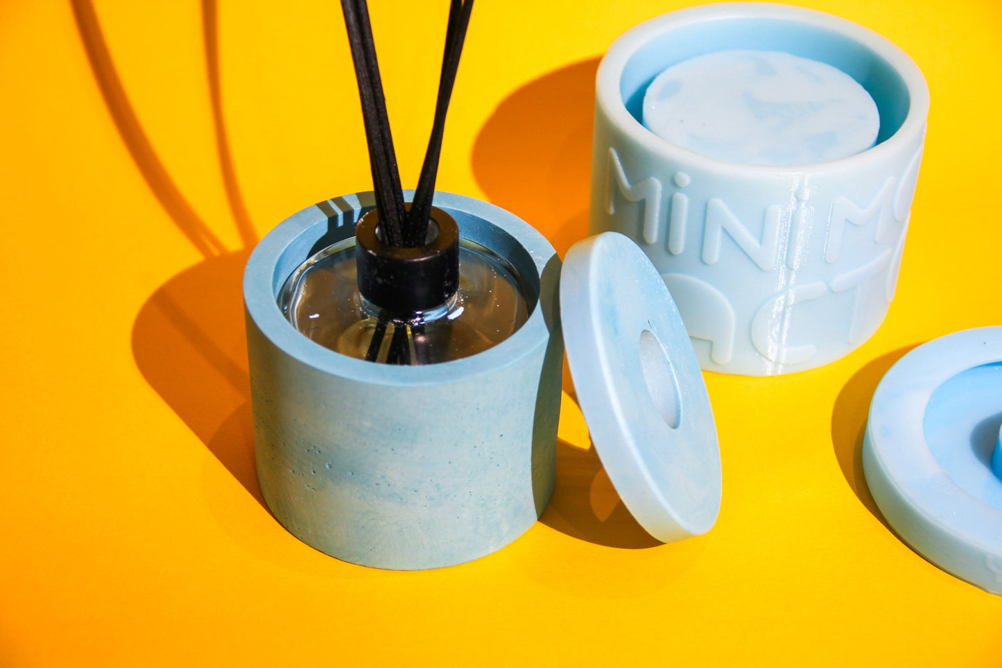 Round 100ml Diffuser Bottle Holder Silicone Mould (no.151)