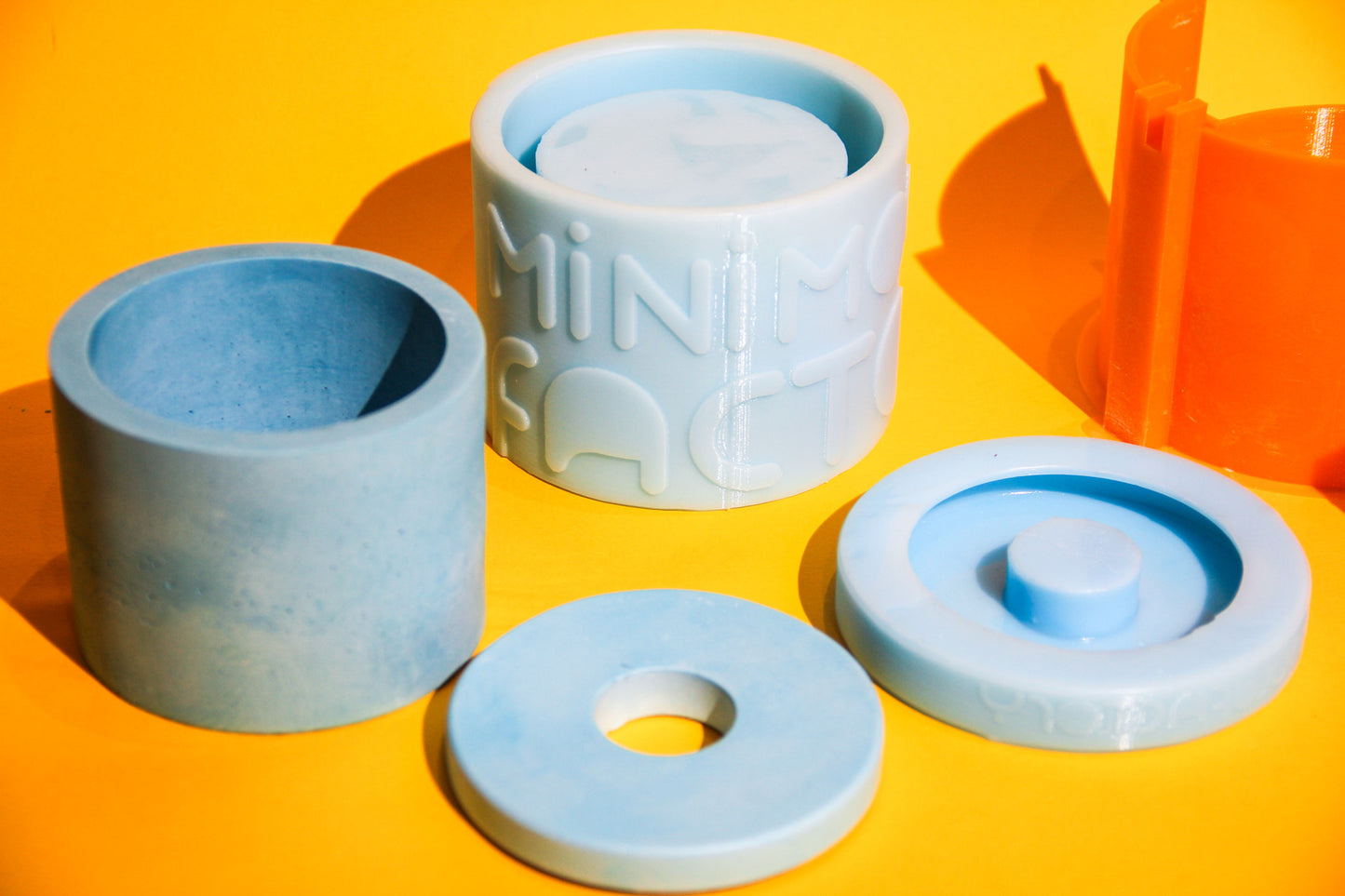 Round 100ml Diffuser Bottle Holder Silicone Mould (no.151)