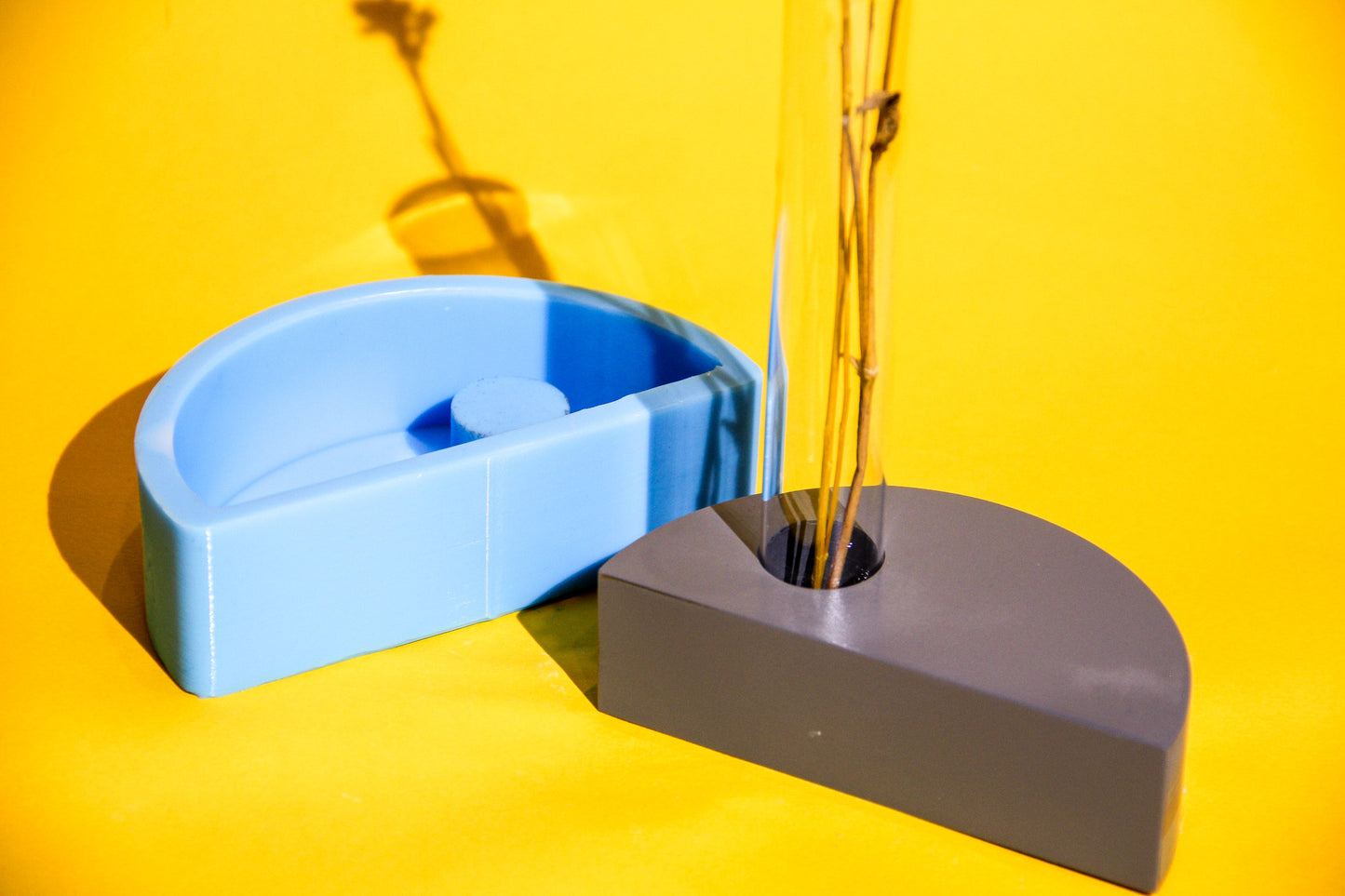 Glass Tube Vase Holder Silicone Mould (no.157)