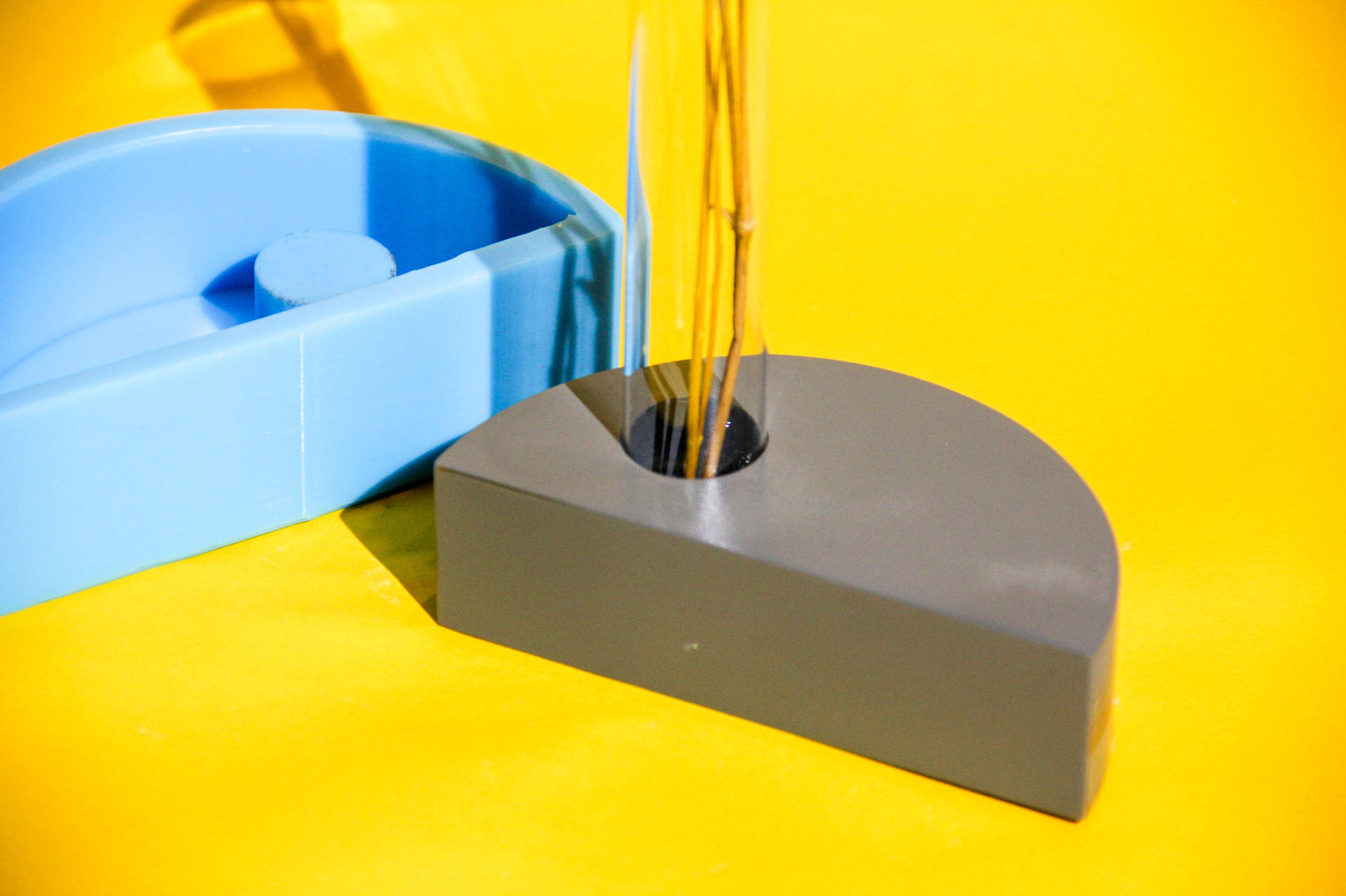Glass Tube Vase Holder Silicone Mould (no.157)