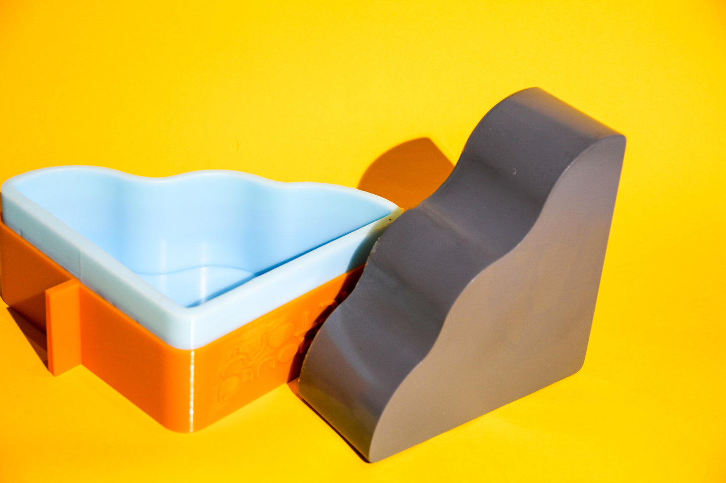Wavy Bookend Stand Silicone Mould (no.138)