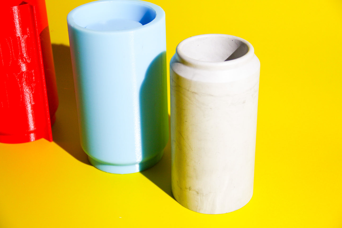 Modern Cylinder Vase Silicone Mould (no.150)