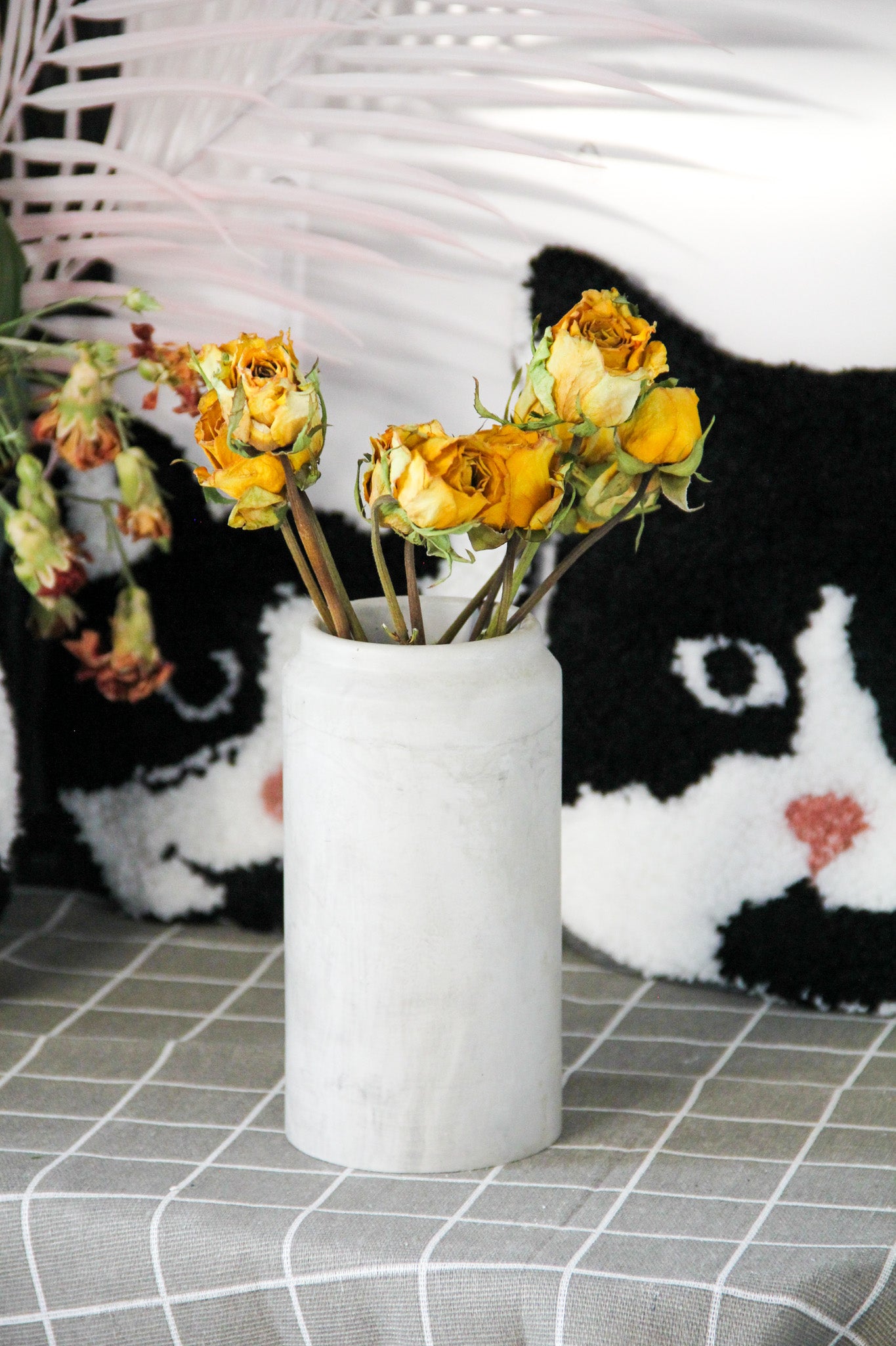 Modern Cylinder Vase Silicone Mould (no.150)