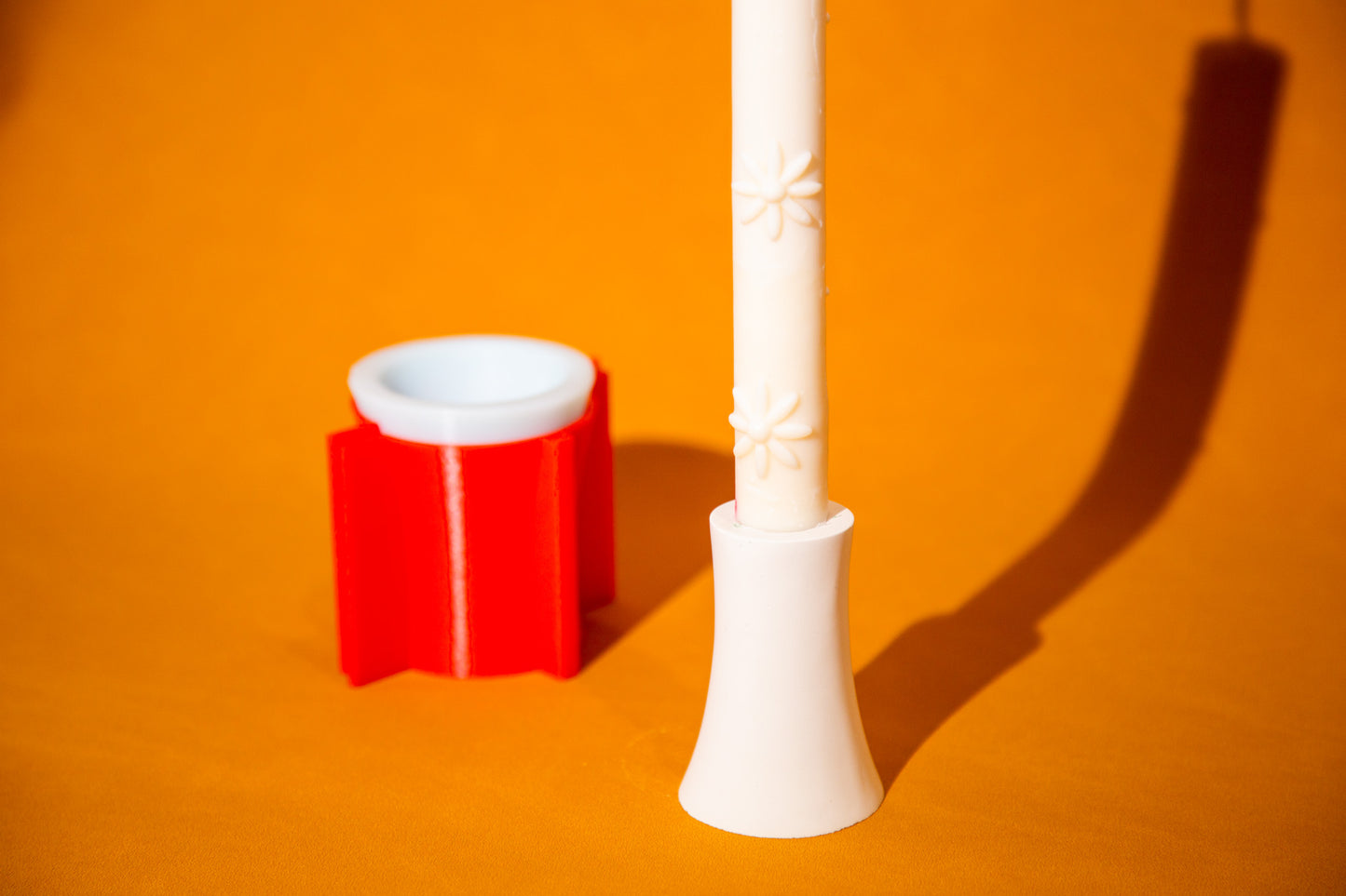 Curved Candle Holder Silicone Mould (no.162)