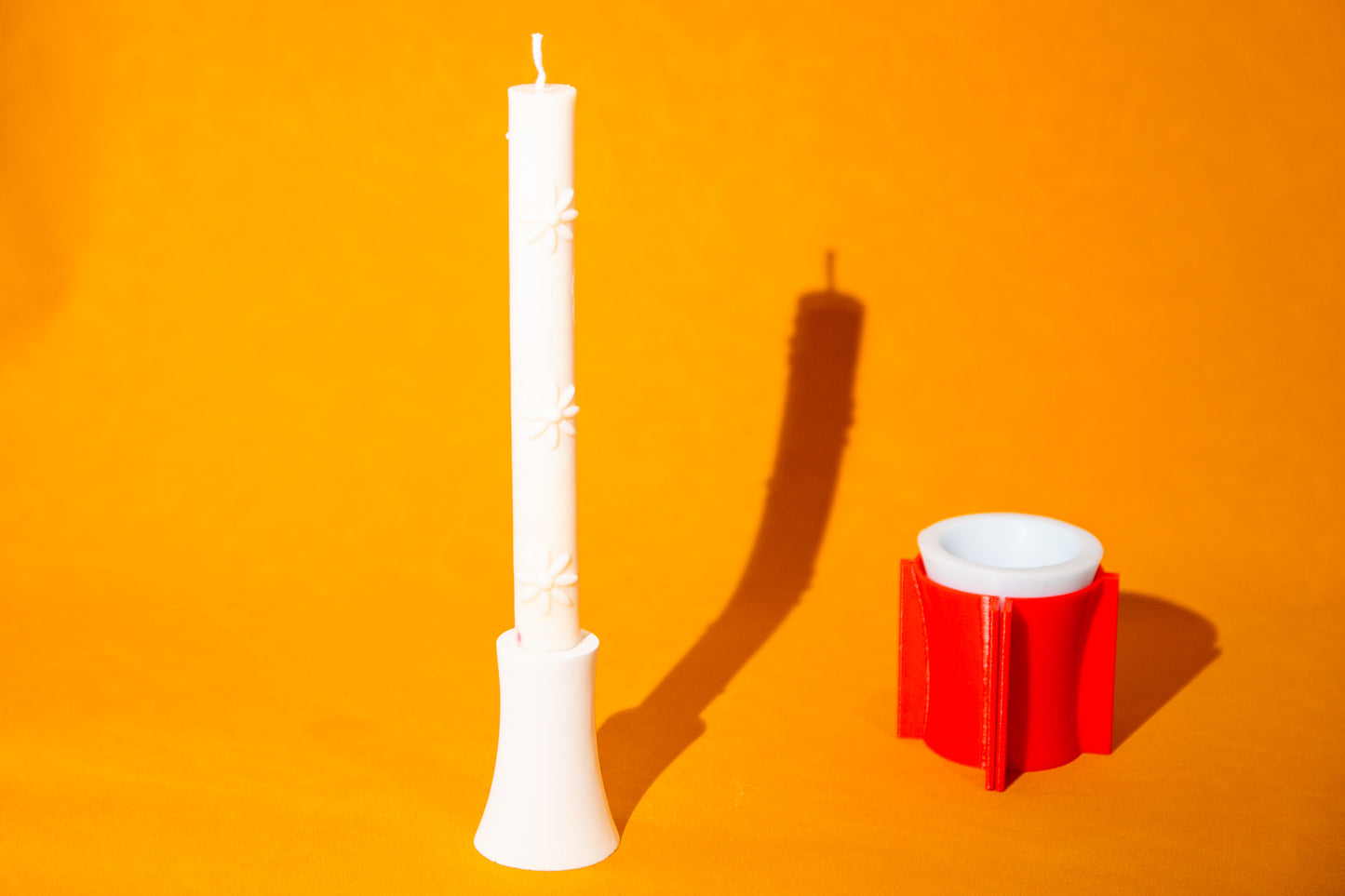 Curved Candle Holder Silicone Mould (no.162)