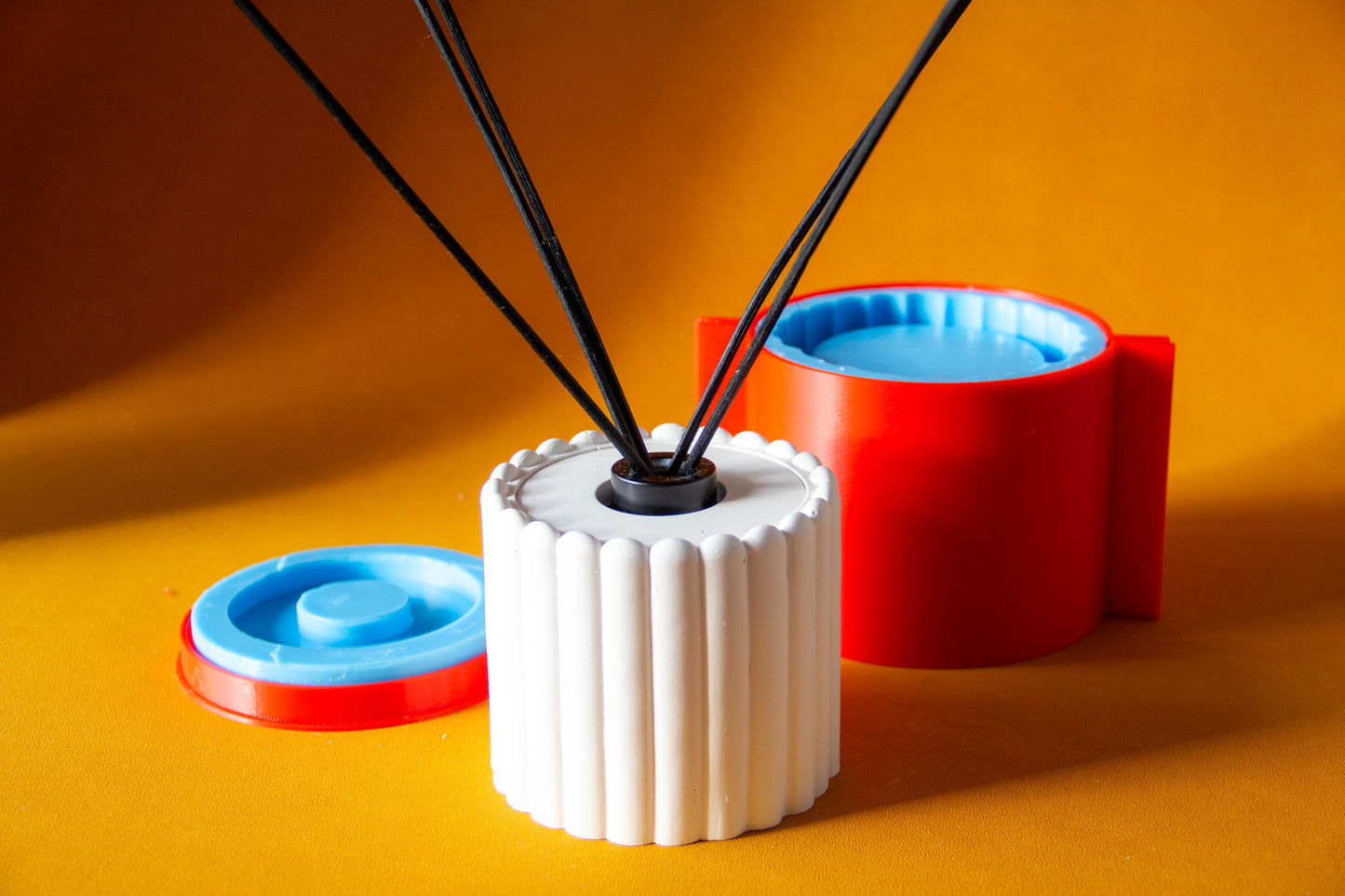 Textured 100ml Diffuser Bottle Holder Silicone Mould (no.152)