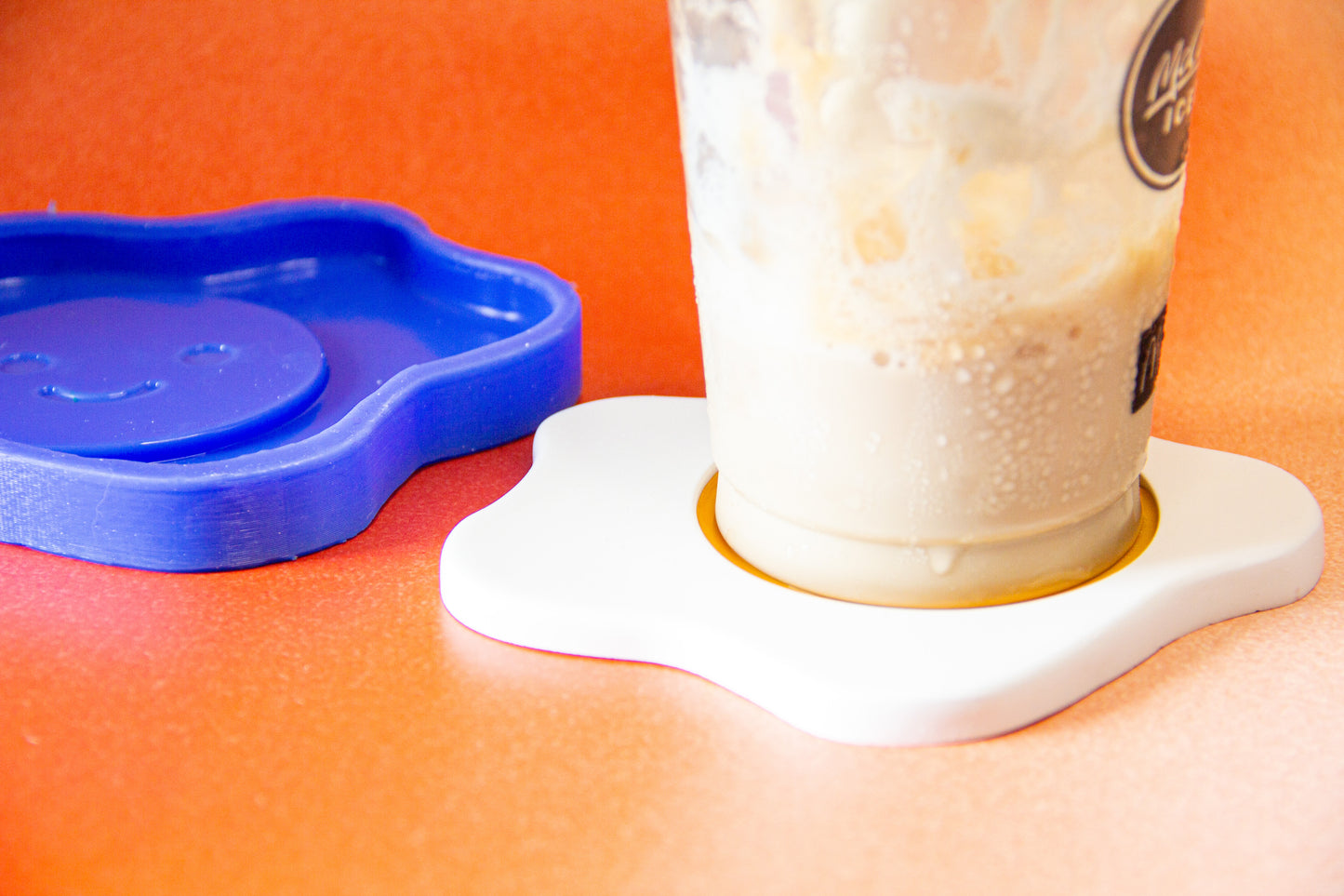 Smiley Sunny Egg Coaster Silicone Mould (no.149)