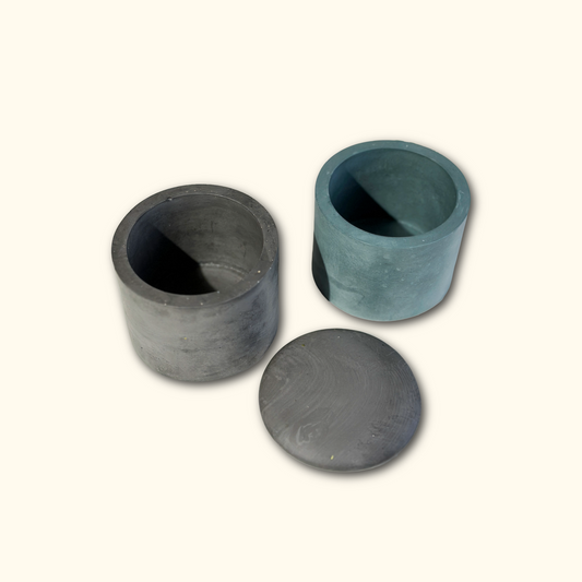 Minimal Cylinder Pot 6cm Silicone Mould (no.168)
