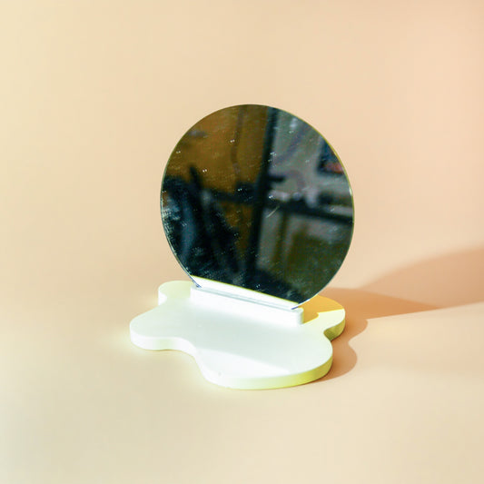 Wavy Mirror Holder Silicone Mould (no.135)